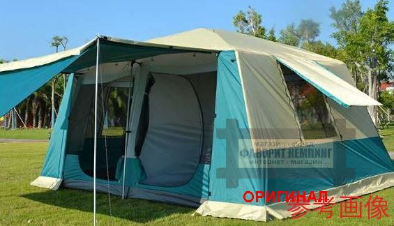Японская, туристическая, семейная, 8 -10 местная  двухкомнатная палатка Hill Stone AD135
