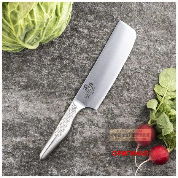 Японский бытовой кухонный  Нож Sekisonroku Takumi Sou Nakiri Knife AB5168 165mm
