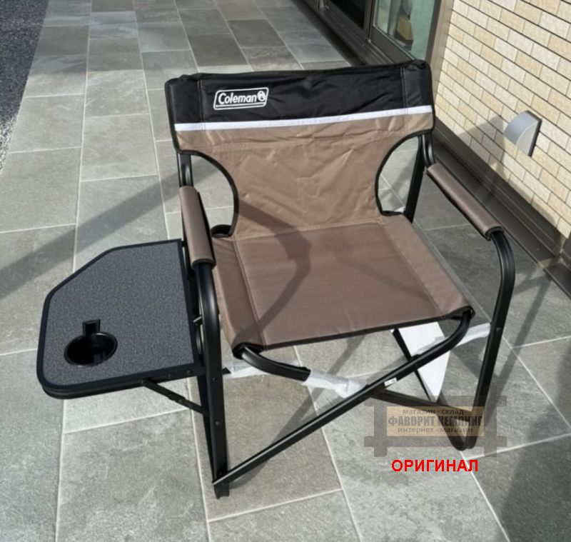Японское туристическое стул - кресло со столиком Coleman 2000033809\2000017005\2190860