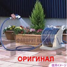 NEW!!!Японский шланг поливочный с катушкой 30 м GR30GNF