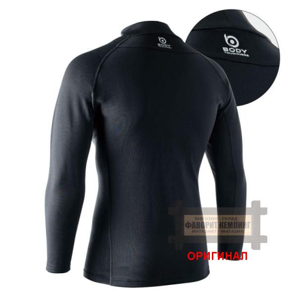 Японская термокофта/термофуфайка ( двуслойная теплая )   OTAFUKU (Япония) JW-186 Black