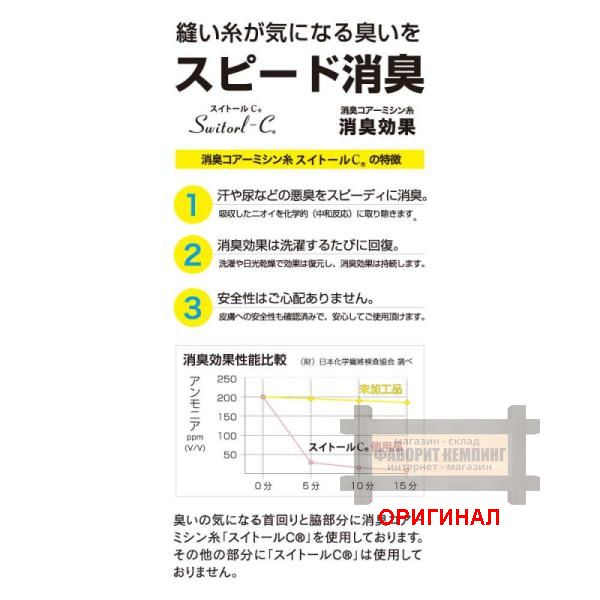 Японская термокофта/термофуфайка ( двуслойная теплая )   OTAFUKU (Япония) JW-186 Black