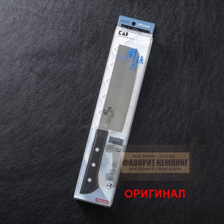Японский бытовой кухонный  нож KAI Nakiri AB5424