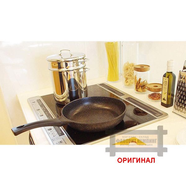 Японская сковорода с алмазно-мраморным покрытием Tafuko (JAPAN) F-7122 (26 см)