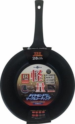 Сковорода с алмазно-мраморным покрытием Tafuko (JAPAN) F-7124 (28 см)