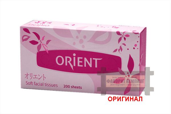Японские двухслойные салфетки Orient (200 штук в упаковке)