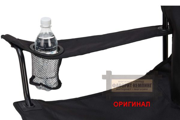 Японский, складной, туристический  стул-кресло Coleman 38829 (черный)