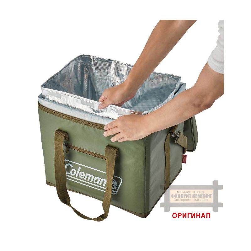 Японская термосумка Coleman Ultimate Ice Cooler II 35л Olive (2000037165)