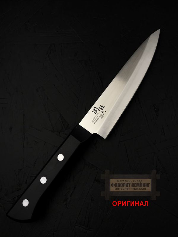 Японский бытовой кухонный  нож KAI Petty AB5418