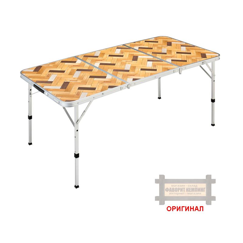Японский раскладной туристический стол Coleman 150х70 Natural 2205811