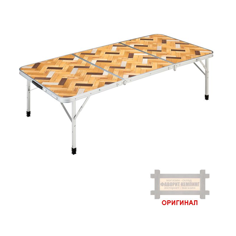 Японский раскладной туристический стол Coleman 150х70 Natural 2205811
