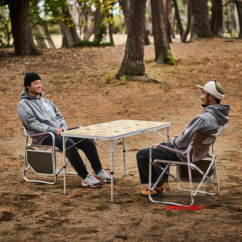 Японский  складной  туристический стол Coleman 120х70 Natural 2205813