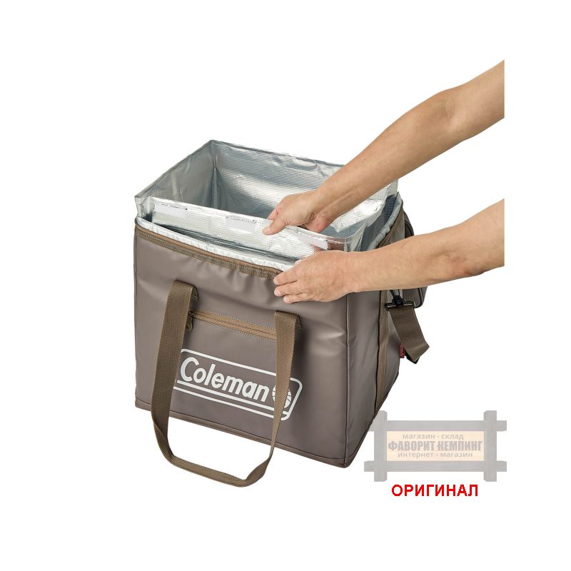 Японская термосумка Coleman Ultimate Ice Cooler II./35L Greige 2206785