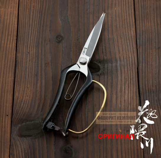 Японские садовые ножницы ручной ковки Hounen Azumagawa C-025-00