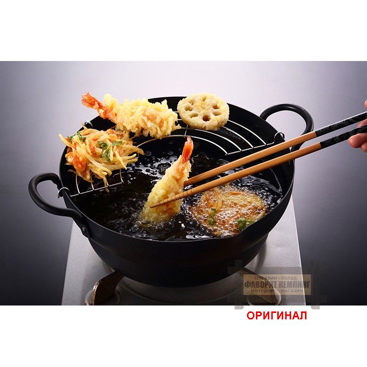 Японская фритюрница ( Японский чугун )  TAKUMI MGTE24 Iron Tempura