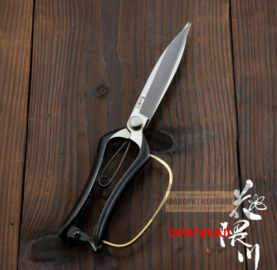 Японские садовые ножницы ручной ковки Hounen Azumagawa C-025-01