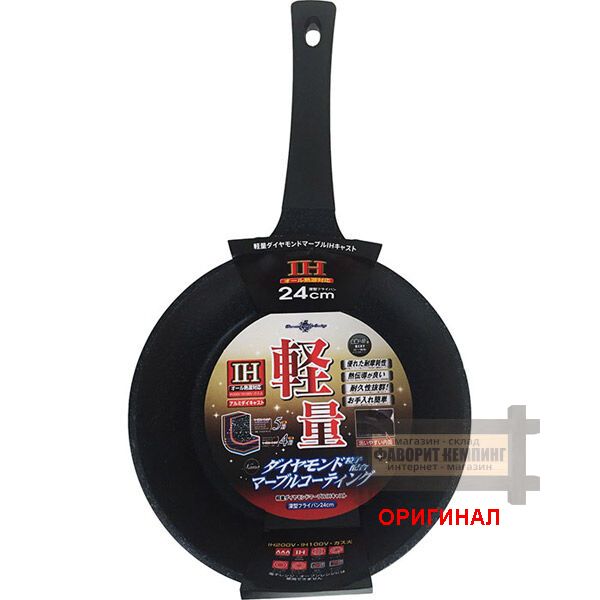 Японская антипригарная сковорода Tafuсo F-7121 24 см