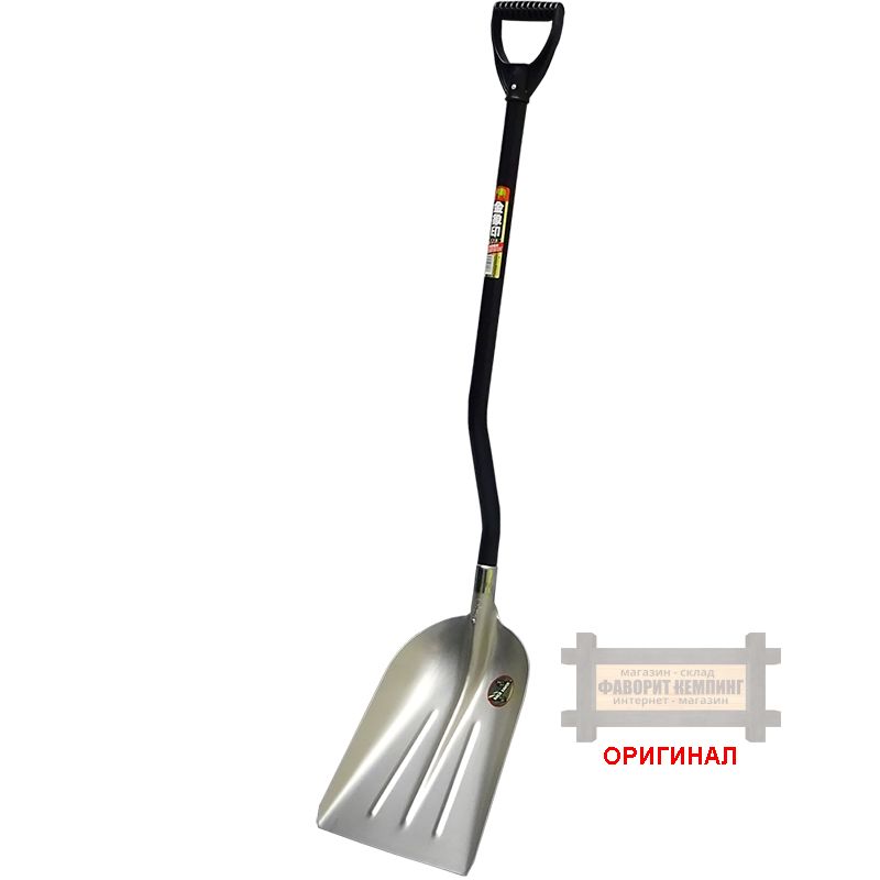 Лопата для уборки снега с изогнутой ручкой Asaka Gold 4960517003979 (Made in Japan)