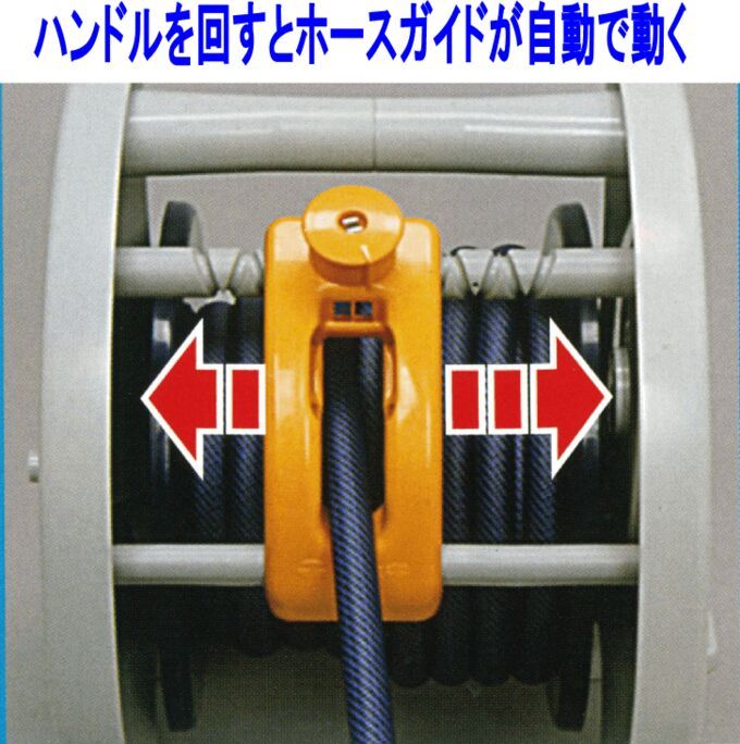 Шланг поливочный с катушкой Takagi RT220TNB ( шланг 20 метров и насадкой с 5 режимами полива)