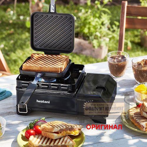 Сэндвичница-гриль для газовых плит Iwatani Hot Sandwich Grill CB-P-HSG