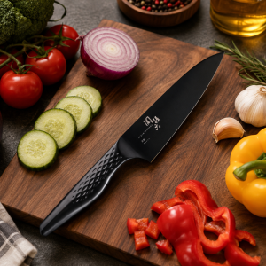 Японский бытовой кухонный  нож KAI  Santoku AB5191 165 мм