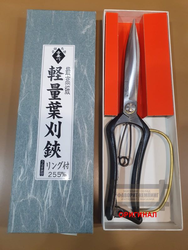 Японские садовые ножницы ручной ковки Hounen Azumagawa C-025-01