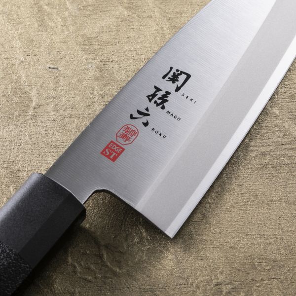 Японский кухонный (бытовой) нож Деба Kai Seki Magoroku Hekiju AK-5071 односторонний 