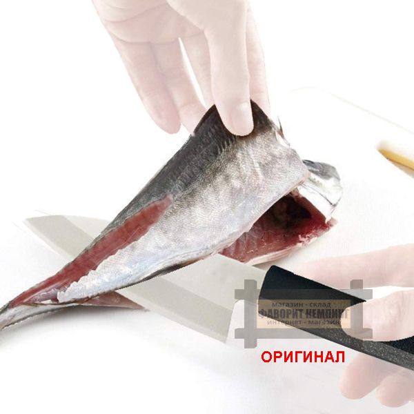 Японский бытовой кухонный  нож Деба Kai Seki Magoroku Hekiju AK-5071 односторонняя заточка 