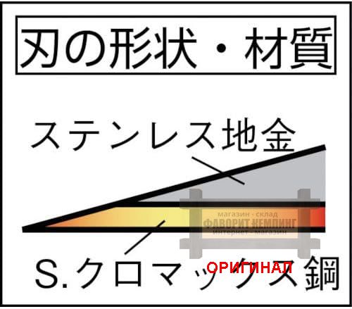 Японский серп  ручной ковки с длиной ручкой Hounen HTS-5082