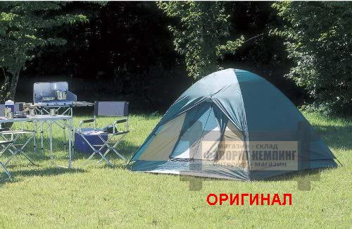 Японская, туристическая,  лёгкая 3 местная  палатка Captain Stag M-3105