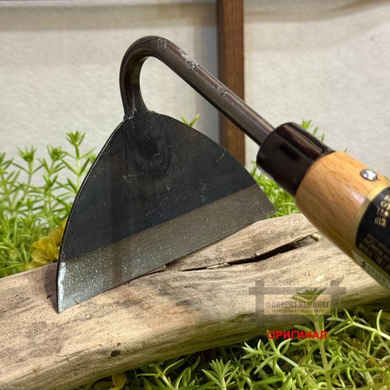 Японская одноручная тяпка ручной ковки Hounen F-014