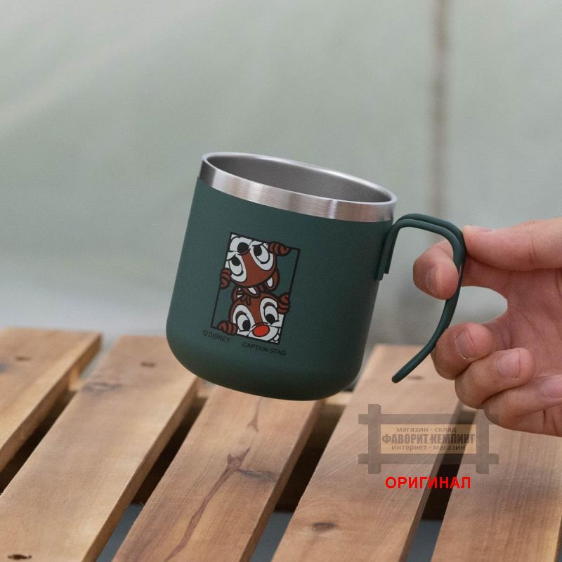 Японская термокружка на 300мл Chip and Dale Captain stag MA-2333