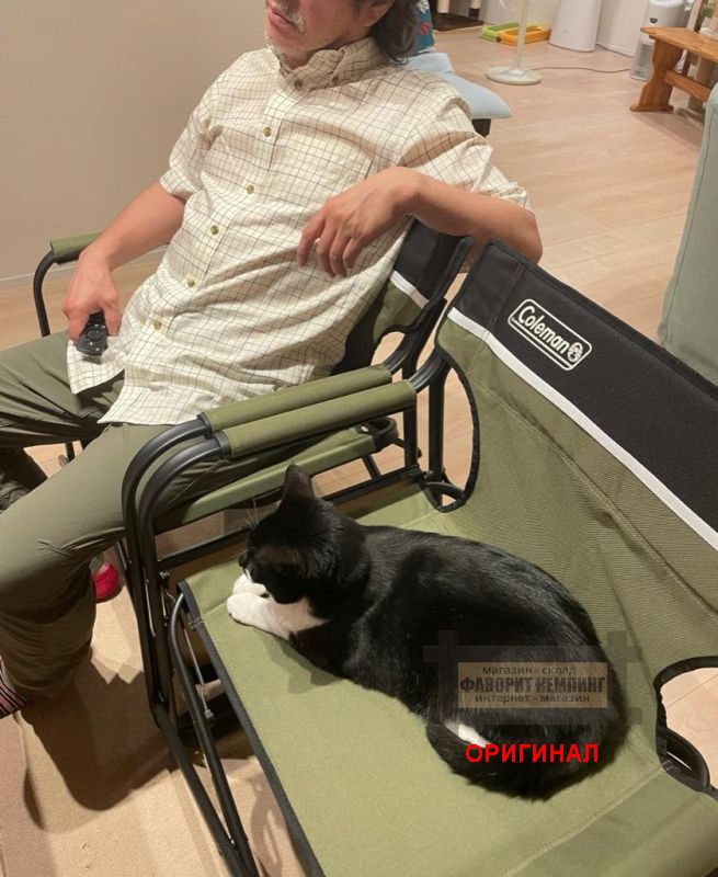 Японское туристическое стул - кресло со столиком Coleman 2000033809\2000017005\2190860