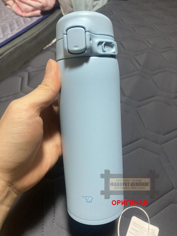 Японская термокружка Zojirushi, оригинал  480мл 230317 (Голубая)