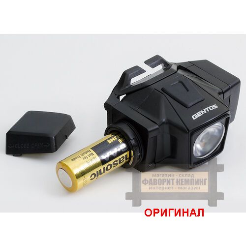 Светодиодный ударопрочный налобный фонарь Gentos gd-102d