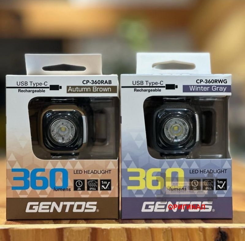 Японский налобный фонарь Gentos CP-360R