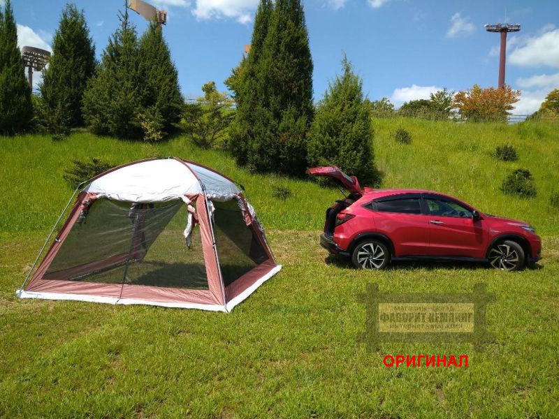 Японская  туристическая ( кухня-тент-шатёр) Hill Stone AD249 (цвета - GR,RB,BU )