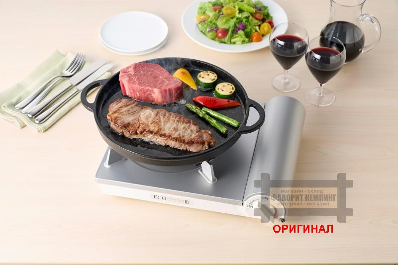 Японская газовая плита для дома туризма и отдыха Iwatani CB-EPR-3 (Made in Japan)