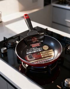 Японская сковорода Tafuco F-7190 Red (20см) 