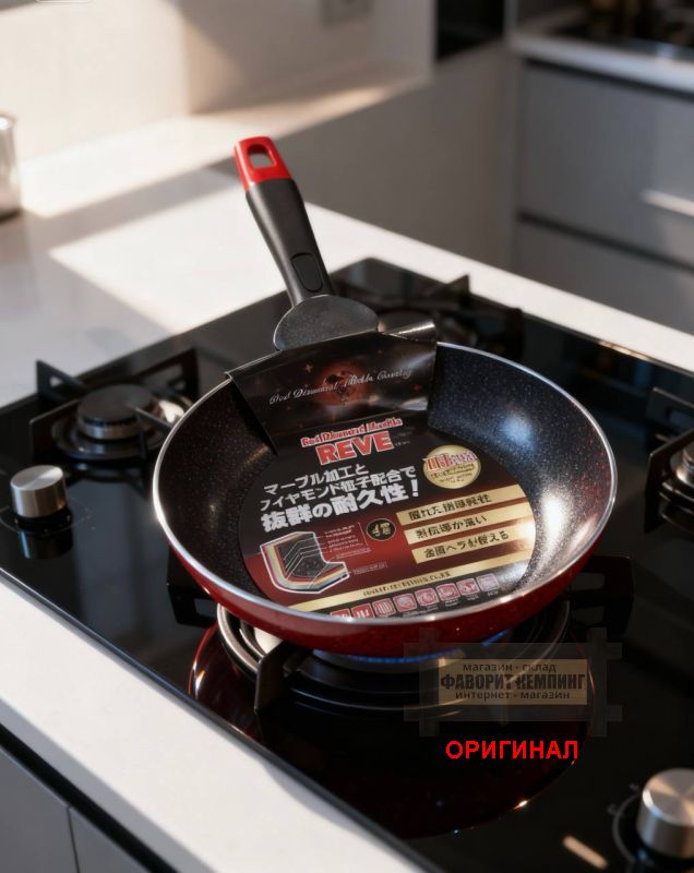 Японская сковорода Tafuco F-7190 Red (20см) 