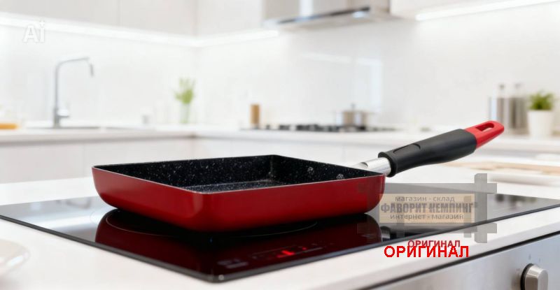 Японская сковорода Tafuco F-7195 Red