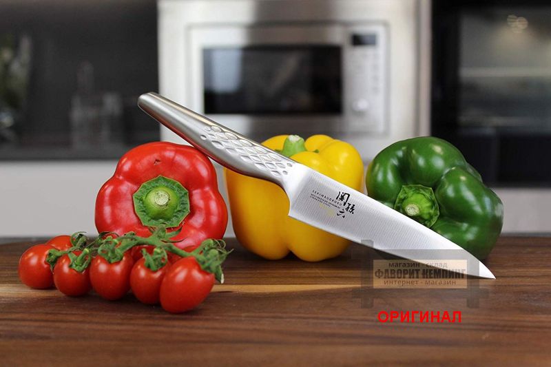 Японский бытовой кухонный  нож Sekisonroku Takumi Sou Petty knife Kai  АВ5163 120mm 