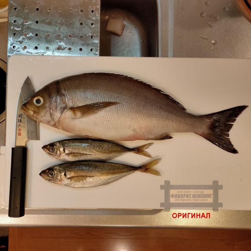 Японский бытовой кухонный  нож Деба Kai Seki Magoroku Hekiju AK-5071 односторонняя заточка 