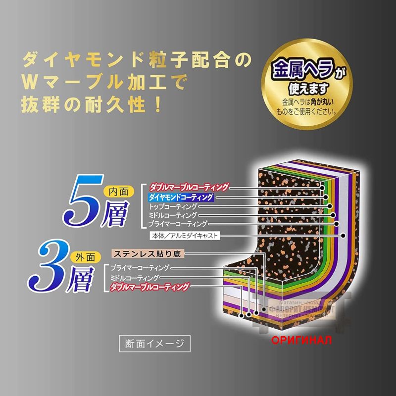 Японская сковорода Tafuсo F-7225 