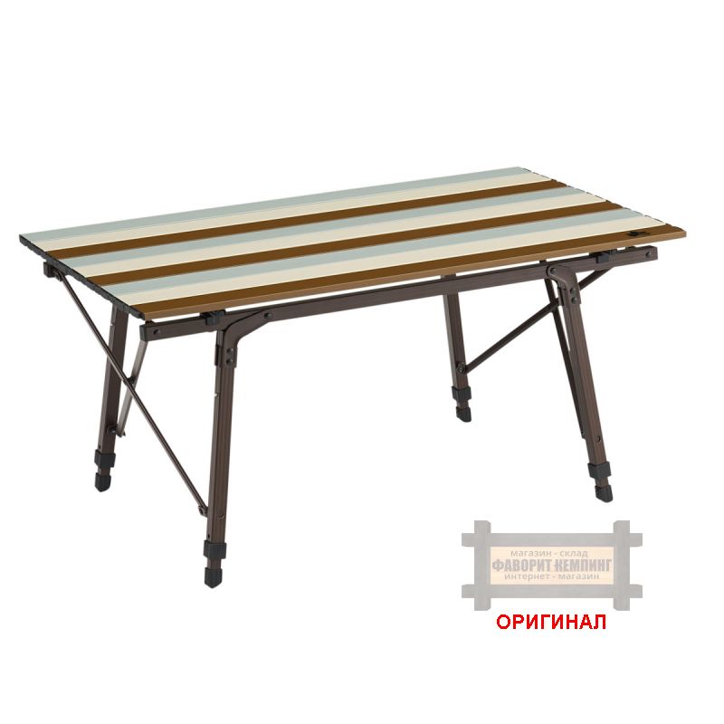 Японский туристический реечный стол LOGOS 90x50 Vintage 73185011