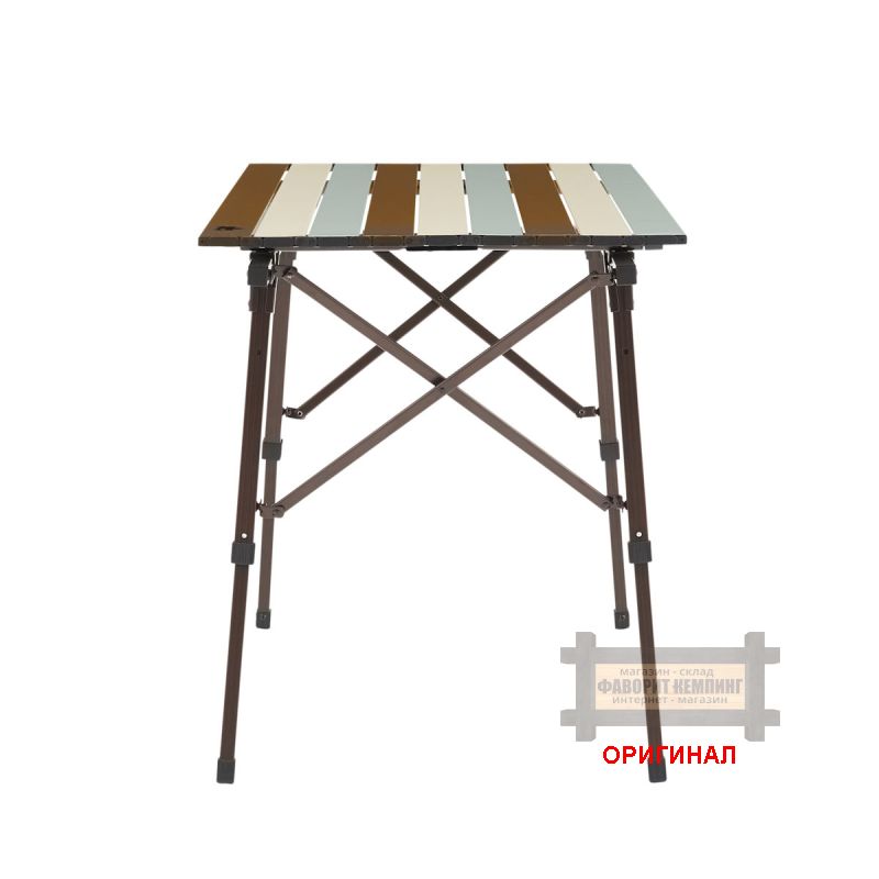 Японский туристический реечный стол LOGOS 90x50 Vintage 73185011