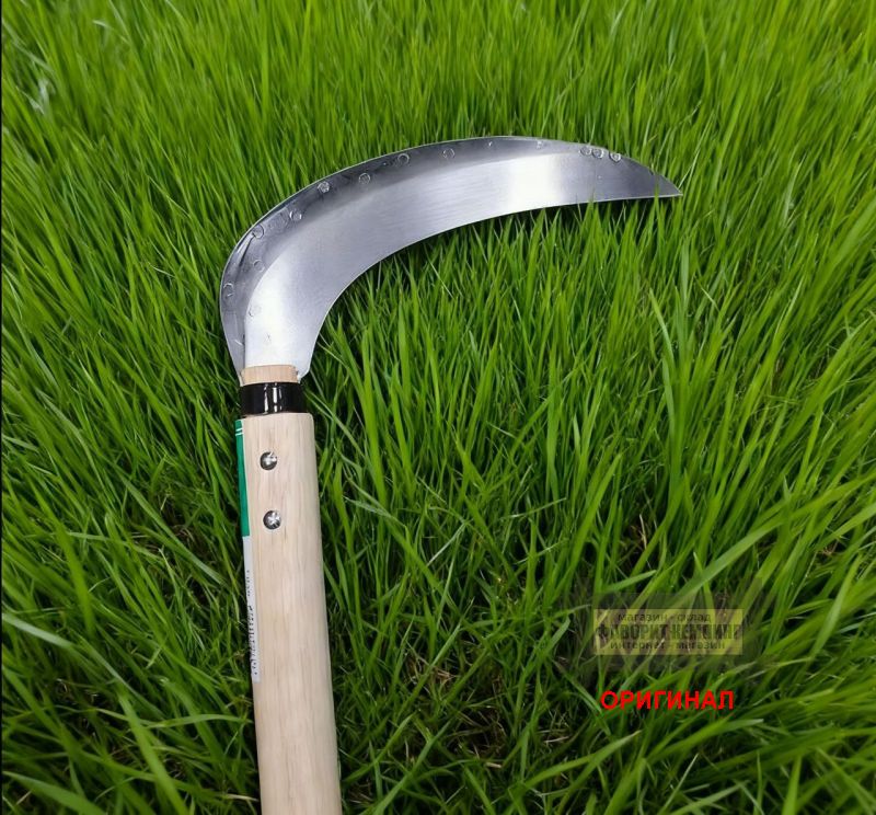 Японский серп  ручной ковки с длиной ручкой Hounen H-112-1