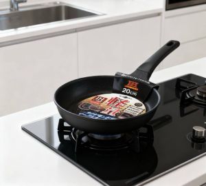 Японская сковорода с алмазно-мраморным покрытием Tafuko (JAPAN) F-7120 (20 см)