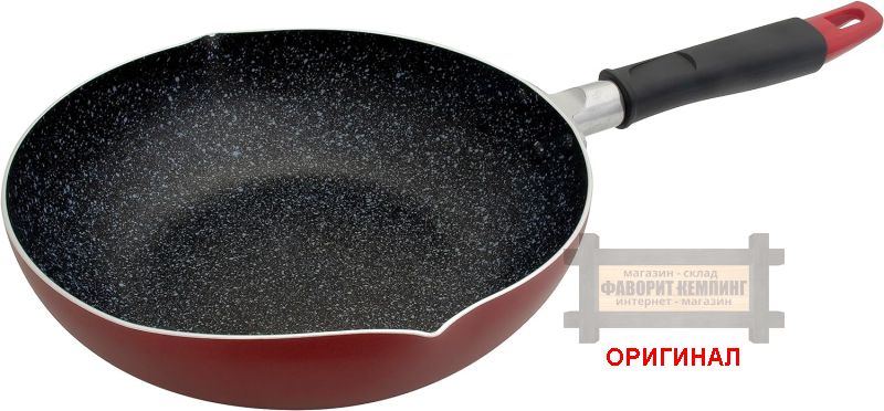 Японская сковорода Tafuco F-7191 Red (24см) 