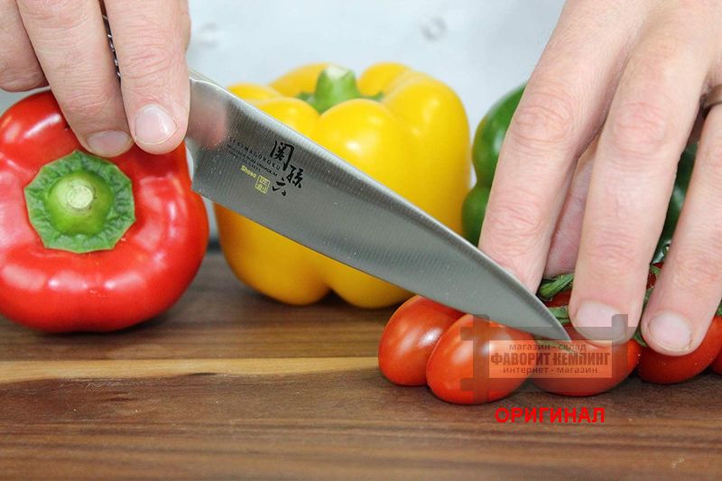 Японский бытовой кухонный  нож Sekisonroku Takumi Sou Petty knife Kai  АВ5163 120mm 